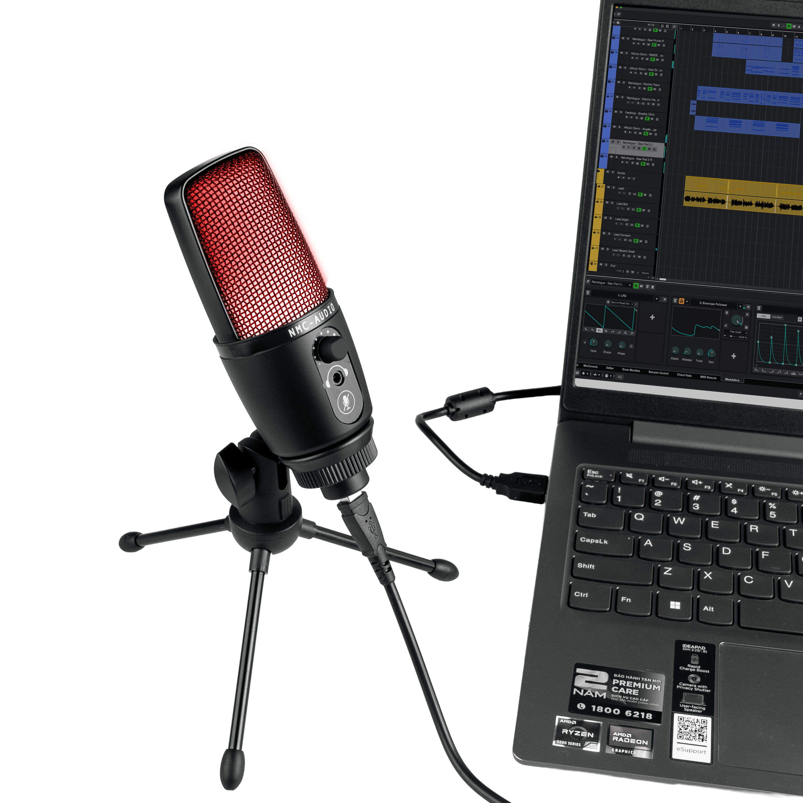 Micro Cổng USB NMC-AUDIO NMC9793-USB (Red) - Ảnh 6