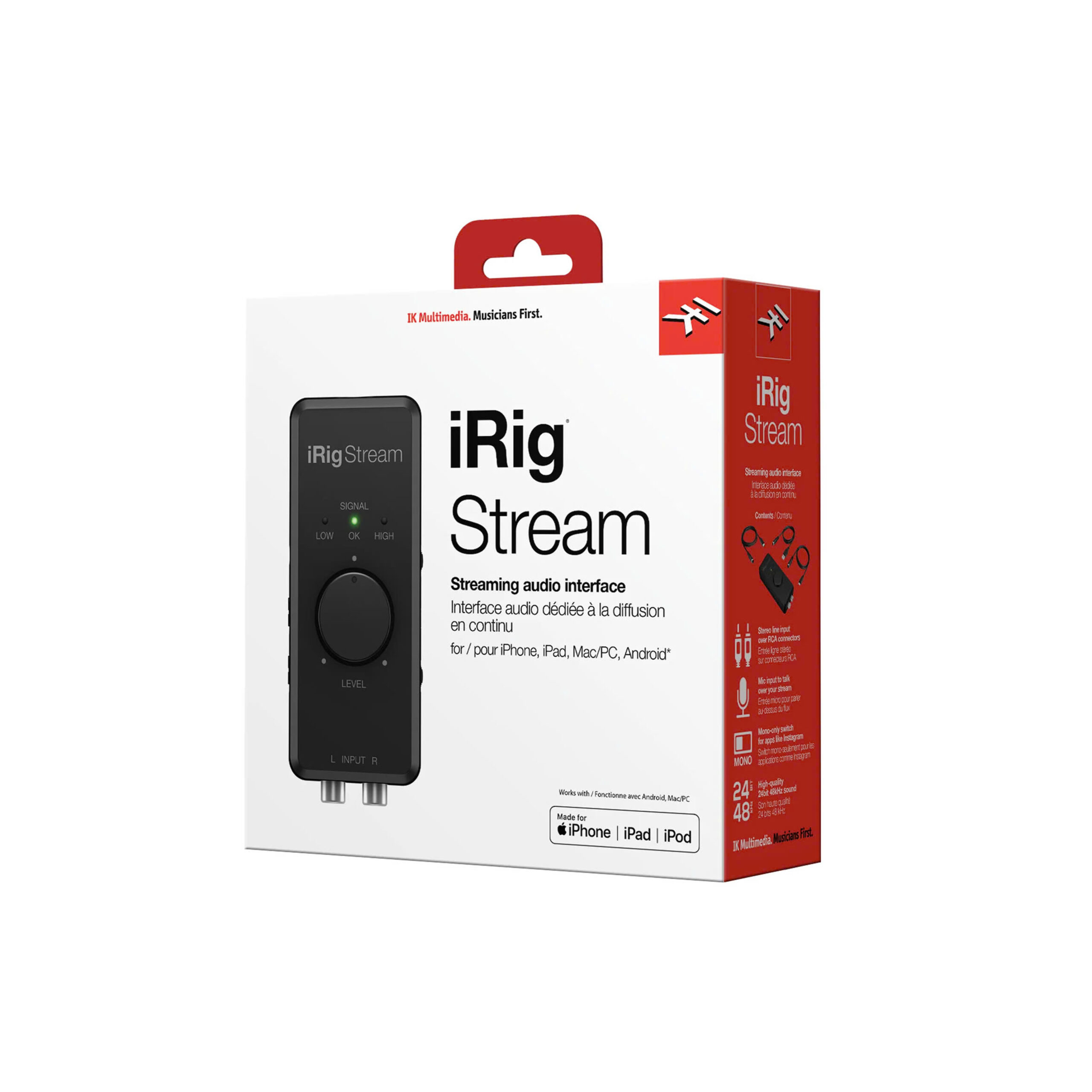 Box Live ik multimedia Irig Stream