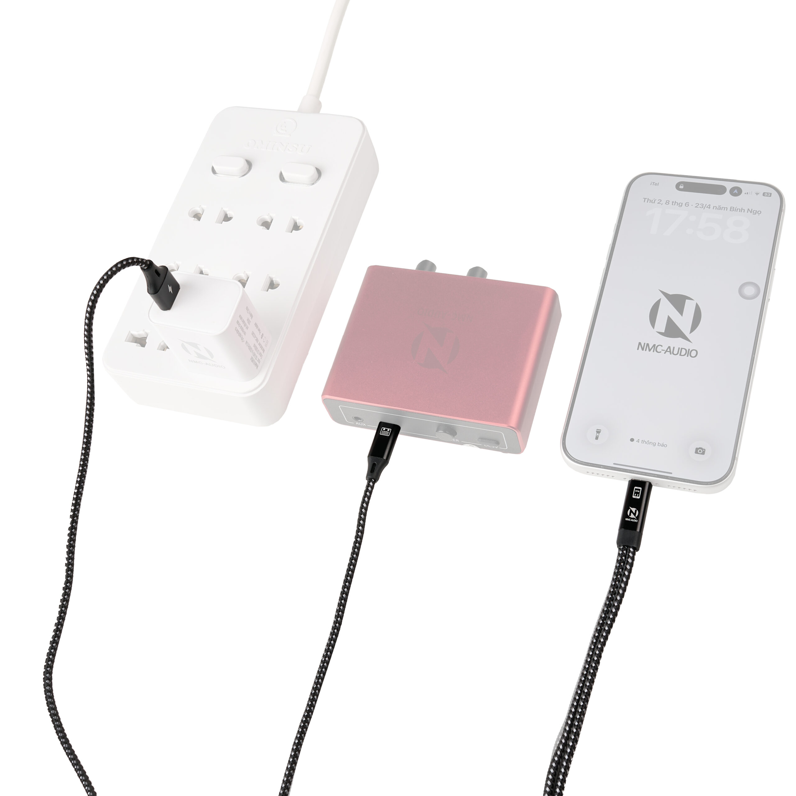 Dây Cáp OTG NMC-AUDIO NMC-LT04 (SC379) - Ảnh 6