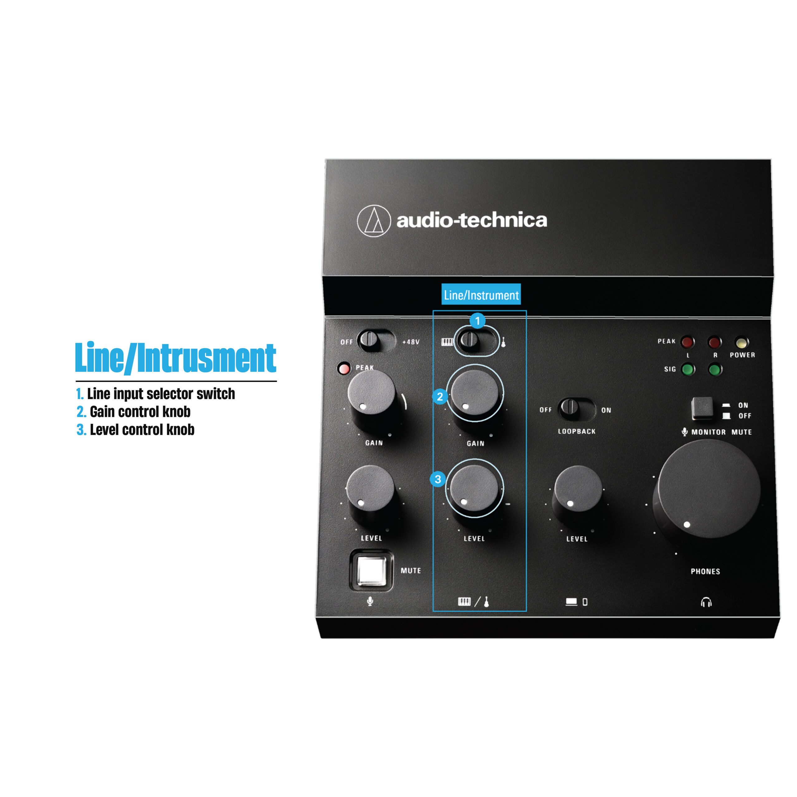 Box Live Audio-technica AT-UMX3 - Ảnh 3