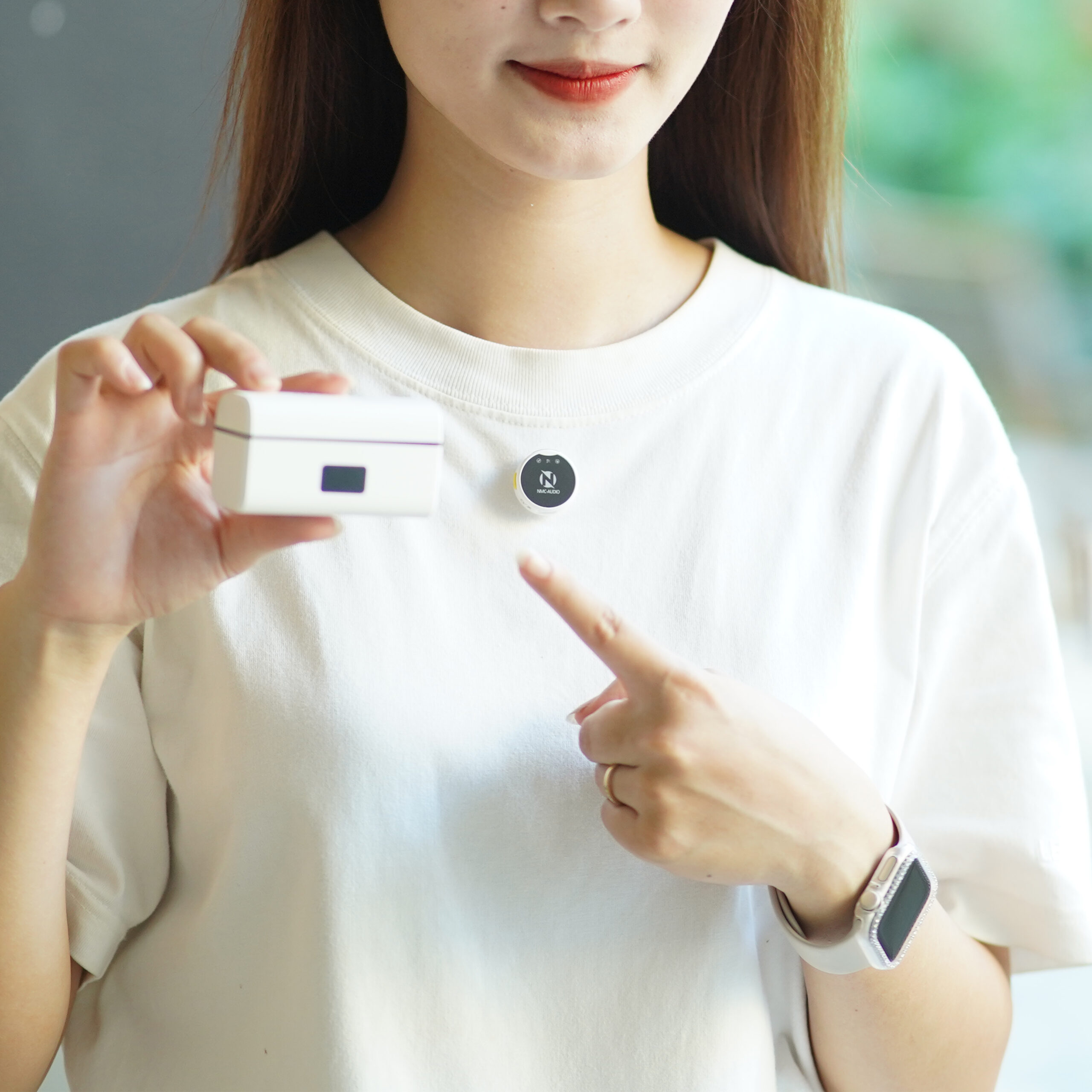 Micro Cài Áo Không Dây NMC-AUDIO NMC2812 - Ảnh 9