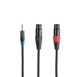 Dây Cáp Âm Thanh NMC-AUDIO NMC-C26F6F (1 đầu 3.5mm stereo đực ra 2 đầu XLR cái)